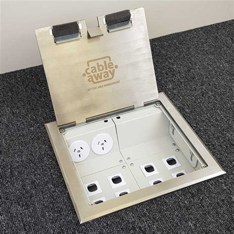 electrical and data floor boxes|floor flush mount electrical boxes.